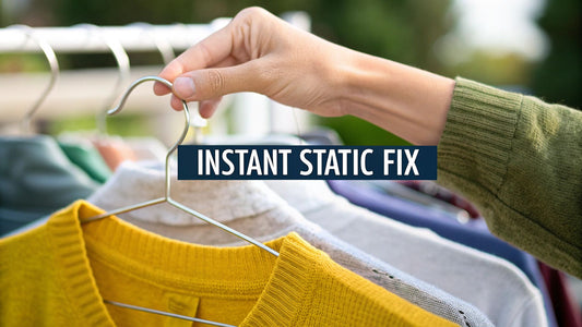 How to Remove Static From Clothes Instantly