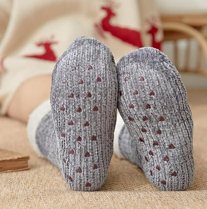 TeddyPaws™ SnowKiss Cozy Socks